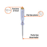 Probador de Circuitos de Corriente Alterna 14 cm, Truper