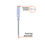 Probador de Circuitos de Corriente Alterna 19 cm, Truper