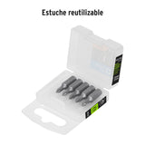 Estuche con 5 Puntas de Cruz PH0 Largo 1', Truper Expert