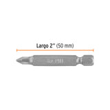 Estuche con 15 Puntas de Cruz PH1 Largo 2', Truper Expert