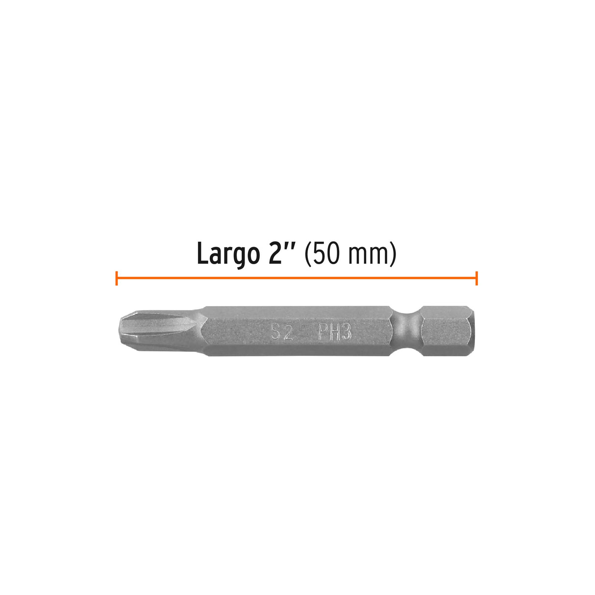 Estuche con 15 Puntas de Cruz PH3 Largo 2', Truper Expert