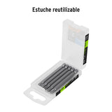 Estuche con 5 Puntas de Cruz PH2 Largo 3', Truper Expert