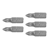 Estuche con 5 Puntas Pozidriv PZ1 Largo 1', Truper Expert