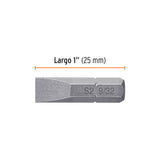 Estuche con 5 Puntas Planas de 9/32' Largo 1', Truper Expert
