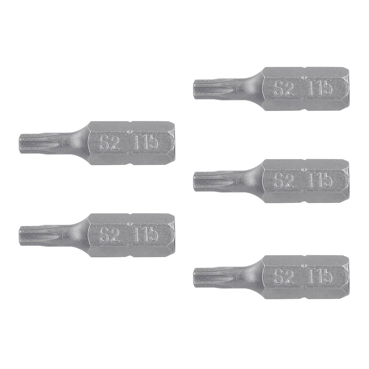 Estuche con 5 Puntas Torx T15 Largo 1', Truper Expert