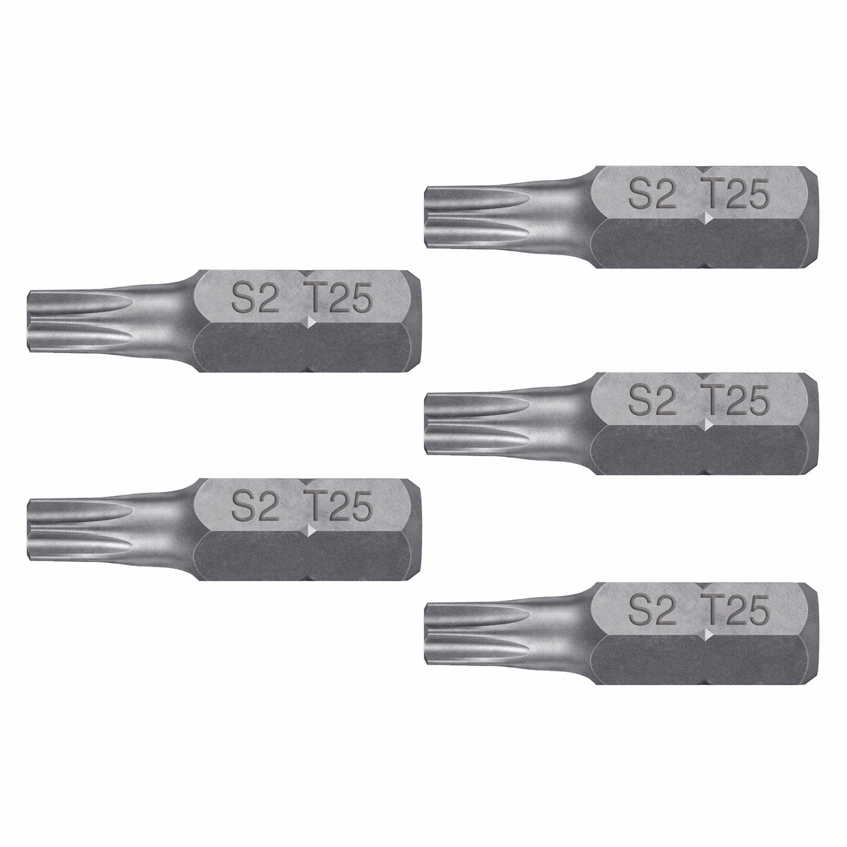 Estuche con 5 Puntas Torx T25 Largo 1', Truper Expert