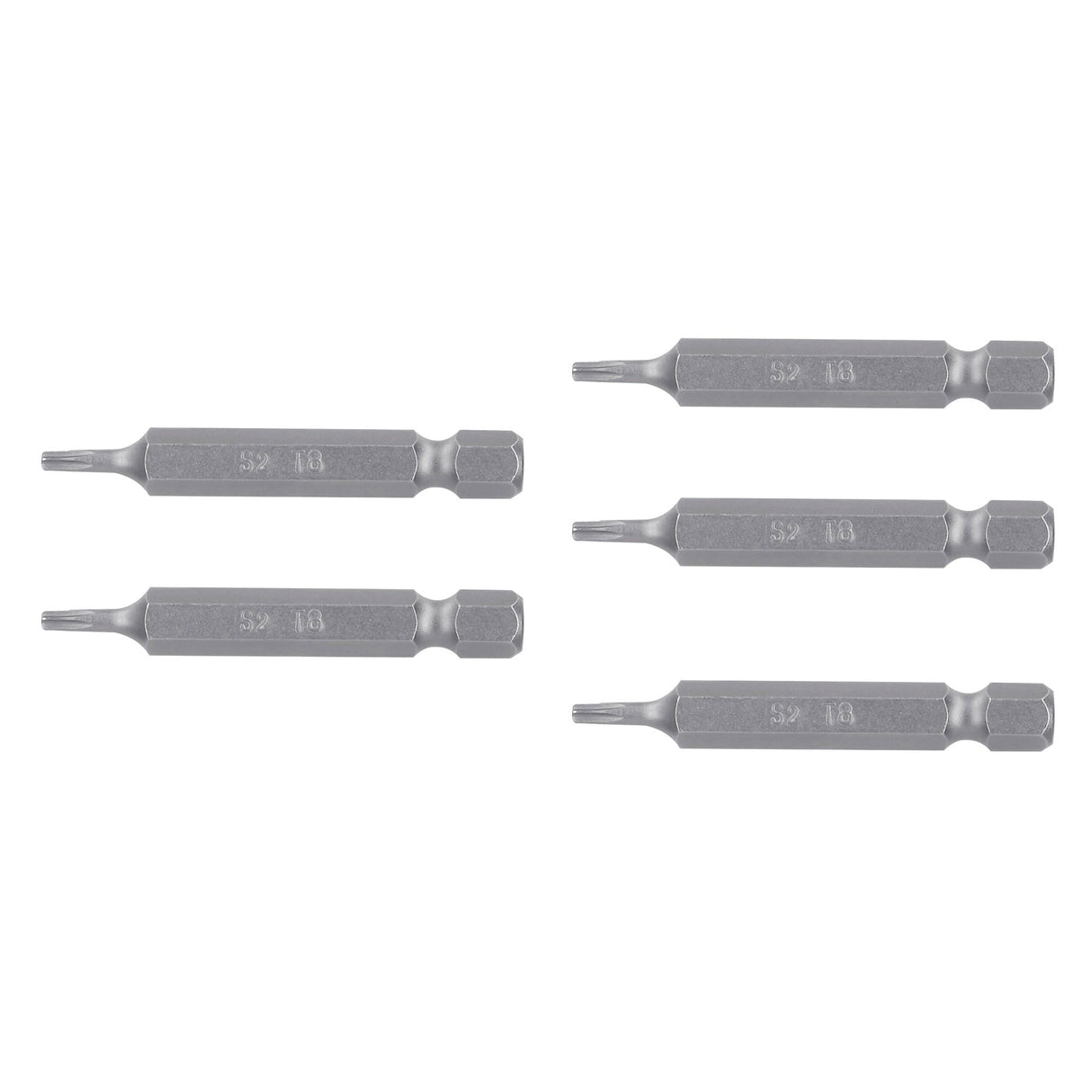 Estuche con 5 Puntas Torx T8 Largo 2', Truper Expert