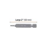 Estuche con 5 Puntas Torx T8 Largo 2', Truper Expert