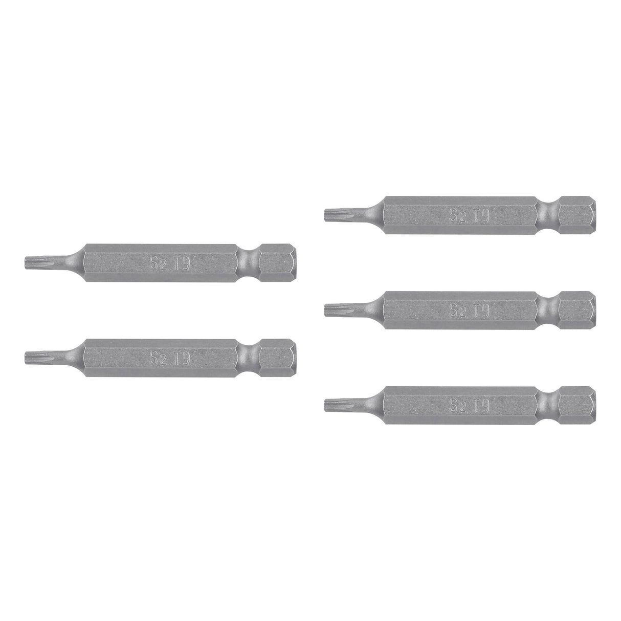 Estuche con 5 Puntas Torx T9 Largo 2', Truper Expert