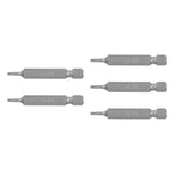 Estuche con 5 Puntas Torx T9 Largo 2', Truper Expert