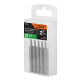 Estuche con 5 Puntas Torx T9 Largo 2', Truper Expert
