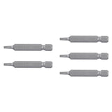 Estuche con 5 Puntas Torx T10 Largo 2', Truper Expert