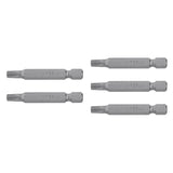 Estuche con 5 Puntas Torx T27 Largo 2', Truper Expert