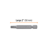 Estuche con 5 Puntas Torx T27 Largo 2', Truper Expert