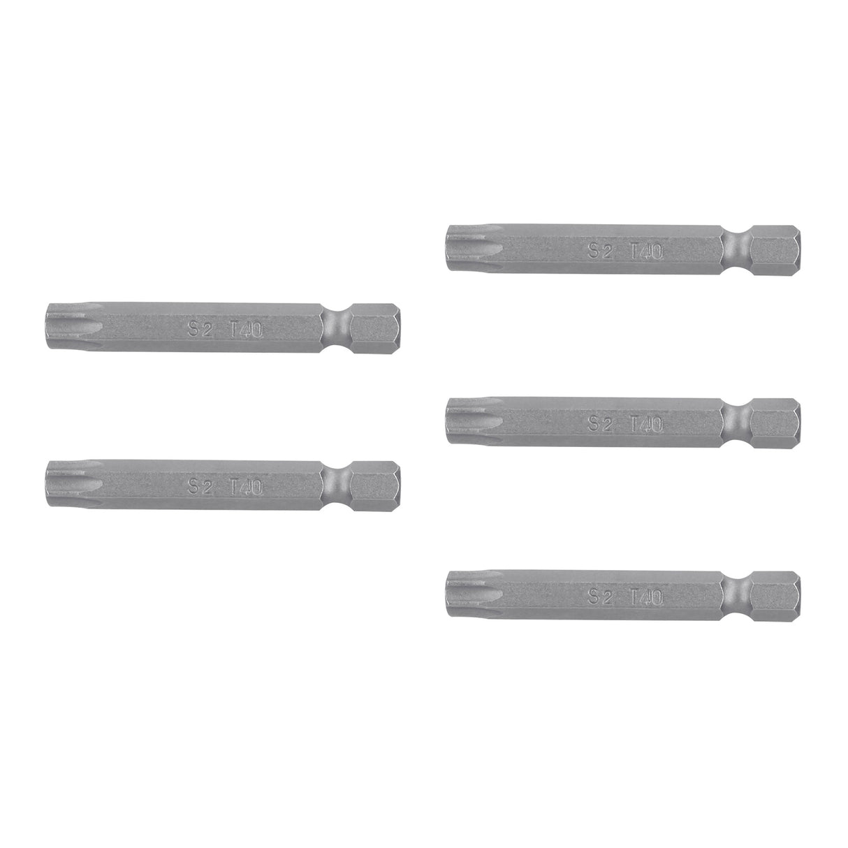 Estuche con 5 Puntas Torx T40 Largo 2', Truper Expert