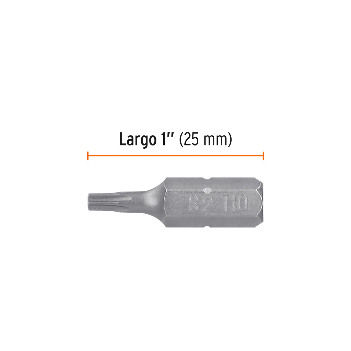 Estuche con 5 Puntas Torx T10 con Seguro Largo 1', Expert