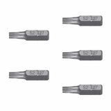 Estuche con 5 Puntas Torx T27 con Seguro Largo 1', Expert