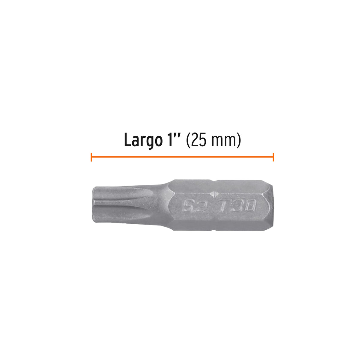 Estuche con 5 Puntas Torx T30 con Seguro Largo 1', Expert