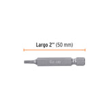 Estuche con 5 Puntas Torx T10 con Seguro Largo 2', Expert