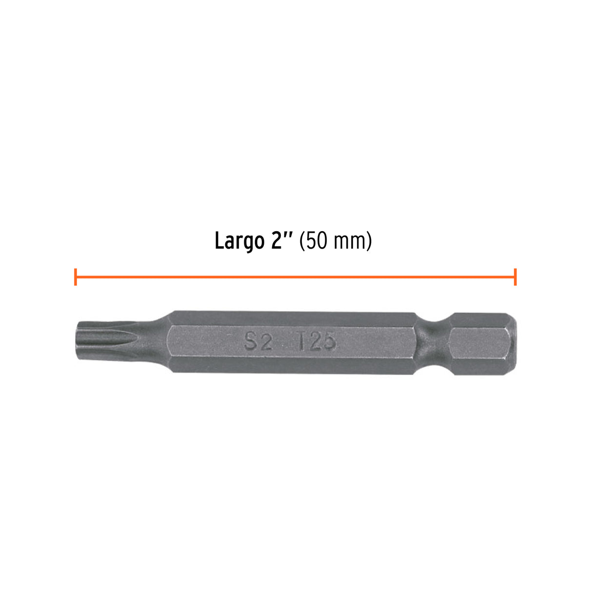 Estuche con 5 Puntas Torx T25 con Seguro Largo 2', Expert