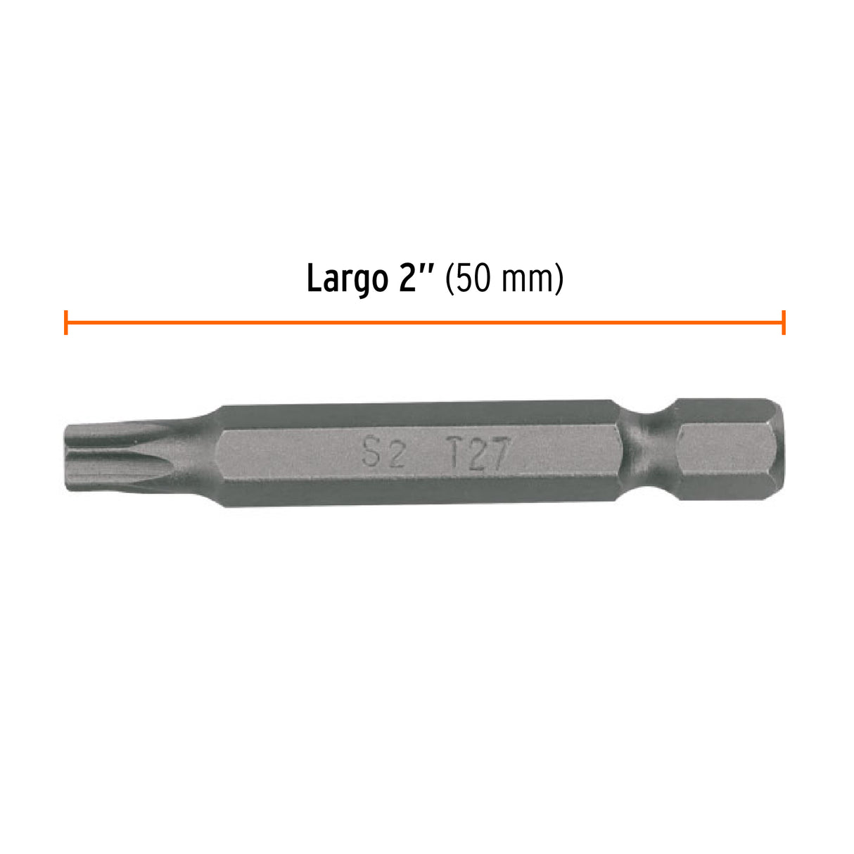 Estuche con 5 Puntas Torx T27 con Seguro Largo 2', Expert