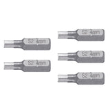 Estuche con 5 Puntas Hexagonales de 4 mm Largo 1', Expert