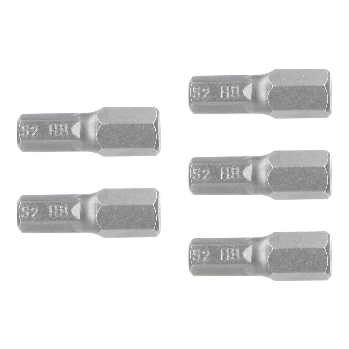 Estuche con 5 Puntas Hexagonales de 8 mm Largo 1', Expert