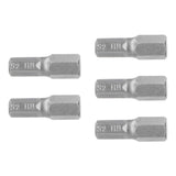 Estuche con 5 Puntas Hexagonales de 8 mm Largo 1', Expert