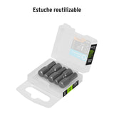Estuche con 5 Puntas Hexagonales de 8 mm Largo 1', Expert