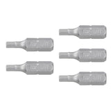 Estuche con 5 Puntas Hexagonales de 1/8 mm Largo 1', Expert