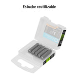 Estuche con 5 Puntas Hexagonales de 1/4 mm Largo 1', Expert