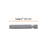 Estuche con 5 Puntas Hexagonales de 6 mm Largo 2', Expert