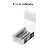 Estuche con 4 Puntas Brístol Combinadas Largo 3', Expert
