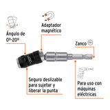 Extensión Magnética Articulada 4 3/4', para Puntas, Expert