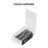 Estuche con 5 Dados Magnéticos de 1/4' Largo 2-1/2', Expert