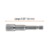 Estuche con 5 Dados Magnéticos de 5/16' Largo 2-1/2', Expert