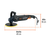 Pulidora Rotativa 7', 1200 W, Truper Industrial