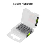 Estuche con 6 Puntas Planas Combinadas Largo 1', Expert