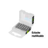 Estuche con 7 Puntas de Cruz Combinadas Largo 1', Expert