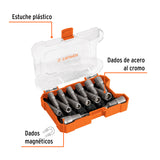 Juego de 14 Dados Magnéticos para Taladro, Truper