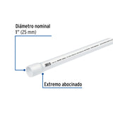 Tubo de 1' PVC Hidráulico Cédula 40, 3M, 1.4 kg, Foset