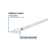 Tubo de 1' PVC Hidráulico Rd 26, 3M, 0.6 kg, Foset