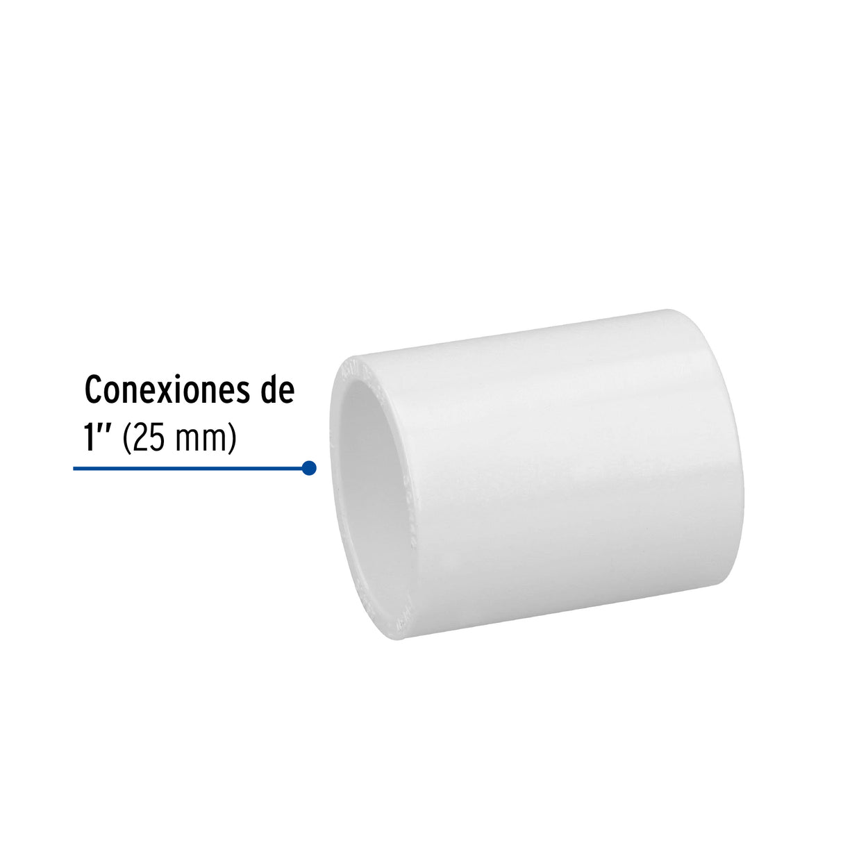 Cople de PVC Cédula 40 de 1', Foset