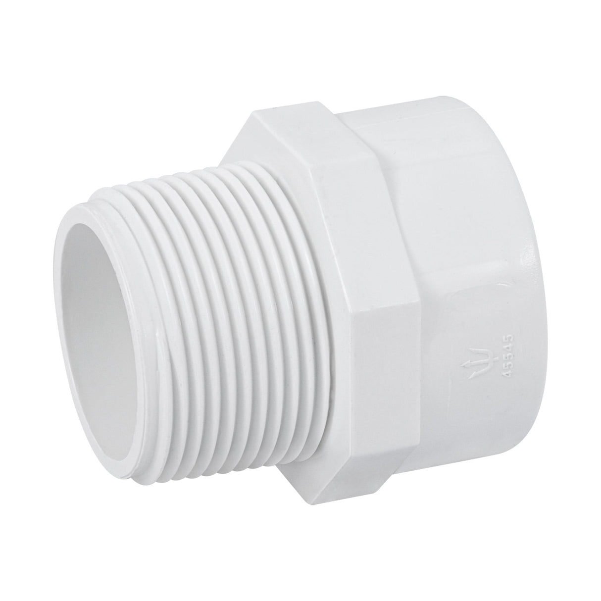 Adaptador Macho de PVC de 1-1/4', Foset