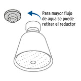 Regadera Redonda 2-3/4', Latón, sin Brazo, Cromo, Aero