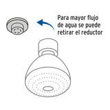 Regadera Redonda 3-1/4', ABS, sin Brazo, Cromo, Aero