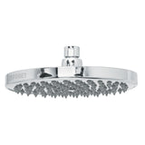 Regadera Cromo 8' Plato Redondo, sin Brazo, Foset Element