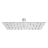 Regadera Plato Cuadrado 10' sin Brazo, Cromo, Foset Riviera