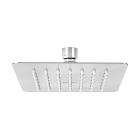 Regadera cuadrada 6', acero inox, sin brazo, cromo, TÚBIG