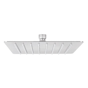 Regadera cuadrada 8', acero inox, sin brazo, cromo, TÚBIG